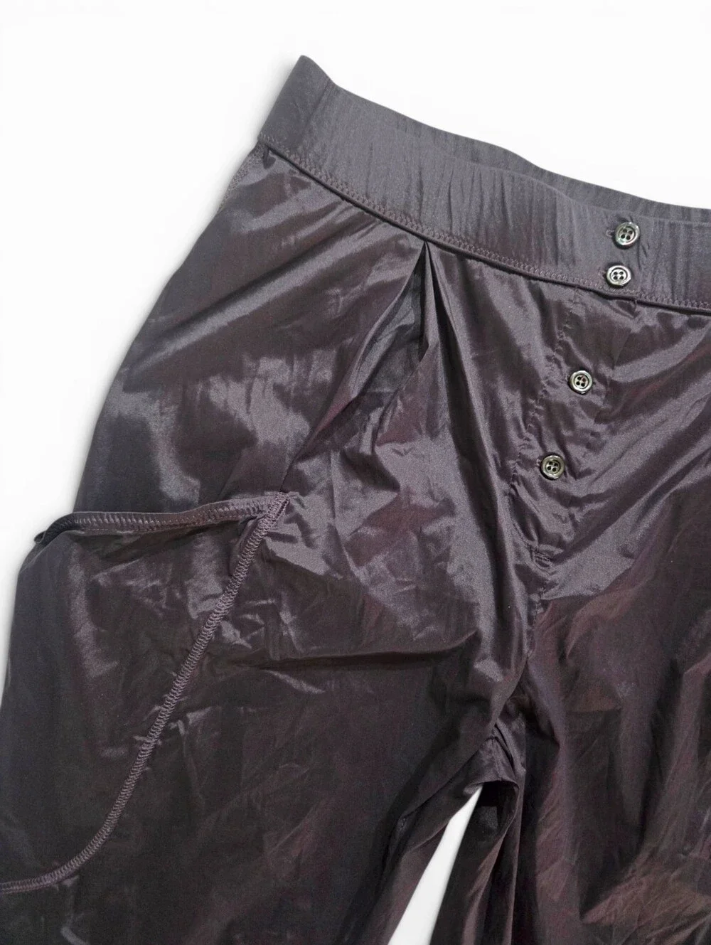 Vanessa Bruno Vtg Y2K Parisian Archive Cargo Capri Pants Tech Nylon Japan Rare